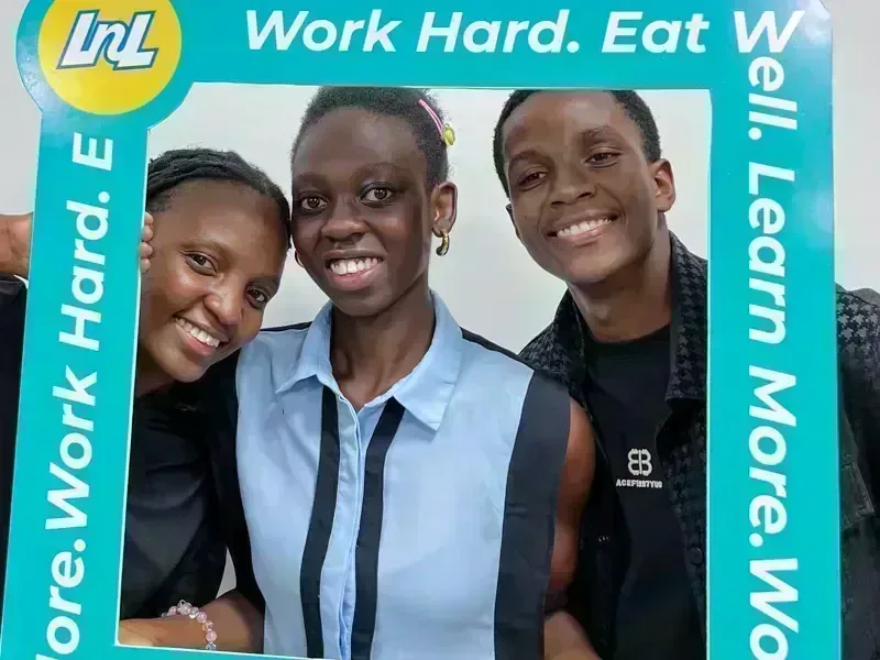 Learn and lunch photo frame photo