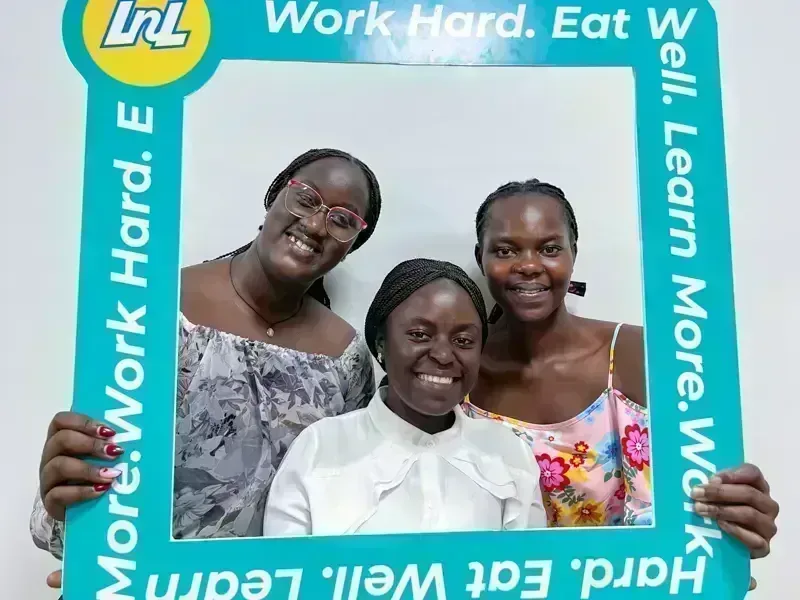 Learn and lunch photo frame photo
